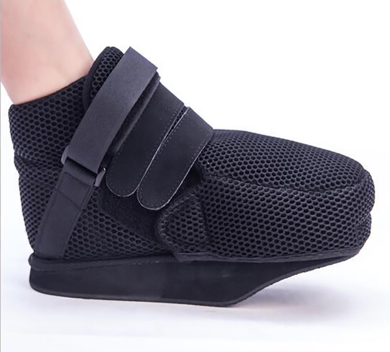 Talón De Descarga De Zapatos Postoperatorios Para Pie O Dedo Del Pie Roto Talón O Tobillo Dolor Ulceraciones Pies Heridas Zapato De Punta Abierta Postoperatorio Ajustable Para Hombres Y Mujeres,28cm