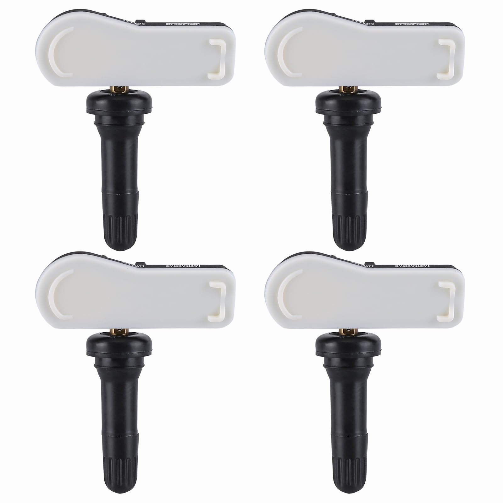 4PCS Radsensor vorne und hinten Reifendrucksensor Kompatibel für Hyundai i20 iX35 Santa Fe Sonata VII Tucson RDKS RDK Sensor Reifendruckkontrollsystemor TPM226 TXS152 52933C1100 52933C8000
