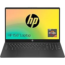 HP 15.6" Laptop, AMD Ryzen 7-7730U Processor, 8 GB RAM, 512 GB SSD, AMD Radeon Graphics, FHD Display, Up to 10hrs battery, Win 11, Dual Speakers, Jet Black, 15s-fq5021sa