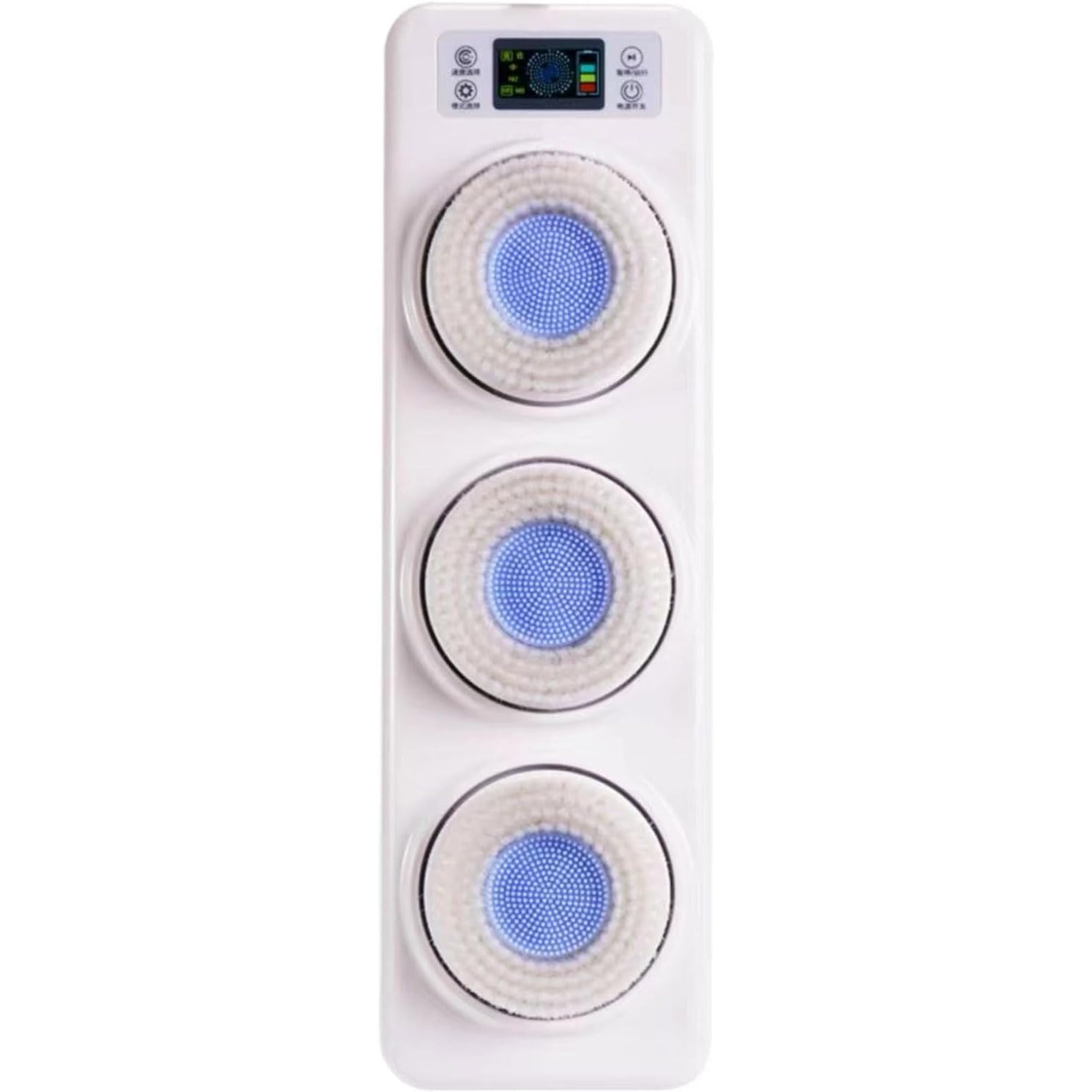 Cepillo de baño eléctrico para ducha, rotación automática inteligente de 360°, limpieza profunda de la piel, almohadilla exfoliante para el baño, para darse un capricho.