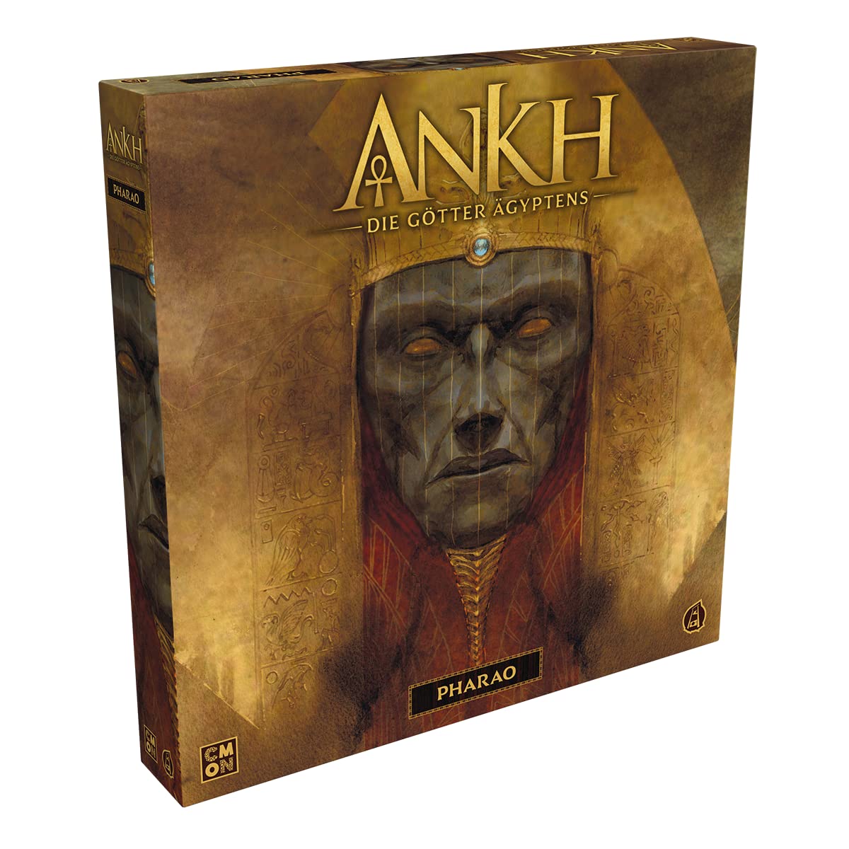 CMON Ankh - Pharaoh Expansion | Connoisseur Game | Strategy Game | 2-5 Players | From 14+ Years | 90 Minutes | German