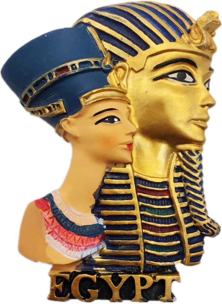 Altko Tutankhamun Cleopatra Cairo Egypt Magnet Fridge Refrigerator Magnet Decoration Sticker Souvenir Resin Crafts Kitchen Whiteboard