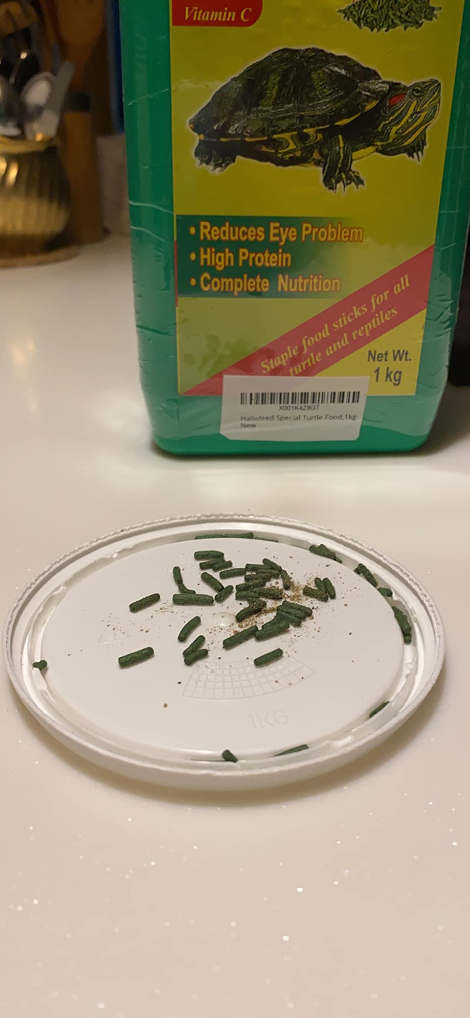 Hallofeed Special Turtle Pellet Food For All Life Stages- 1Kg ...