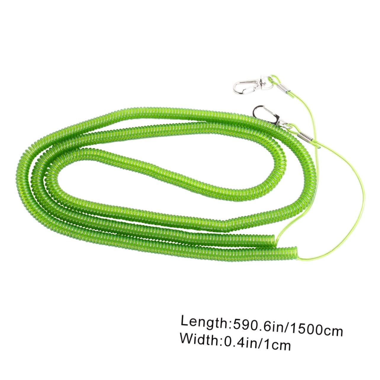 BELLIFFY Elastic Parrot Leash 15m Bird Harness Leash for Training Outdoor Activity Random Color