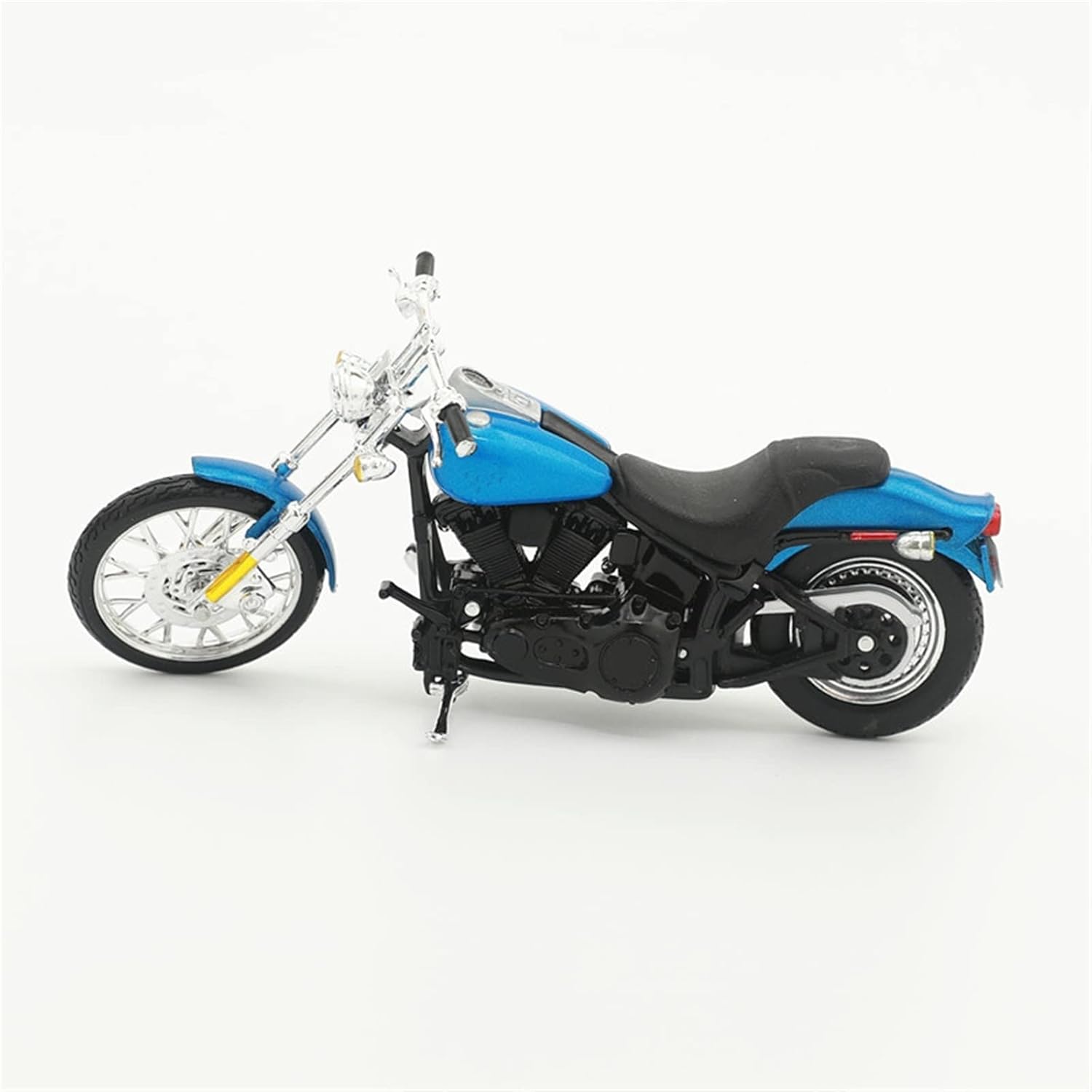 HTASFCI Motorcycle Model for Harley-Davidson 2018 Forty-Eight, 2002 FXSTB Night Traink 1:18 Motorcycle Model Metal and Plastic Die-Cast Vehicle Memorabilia Collectibles Gifts(2000 FXSTD Softail)
