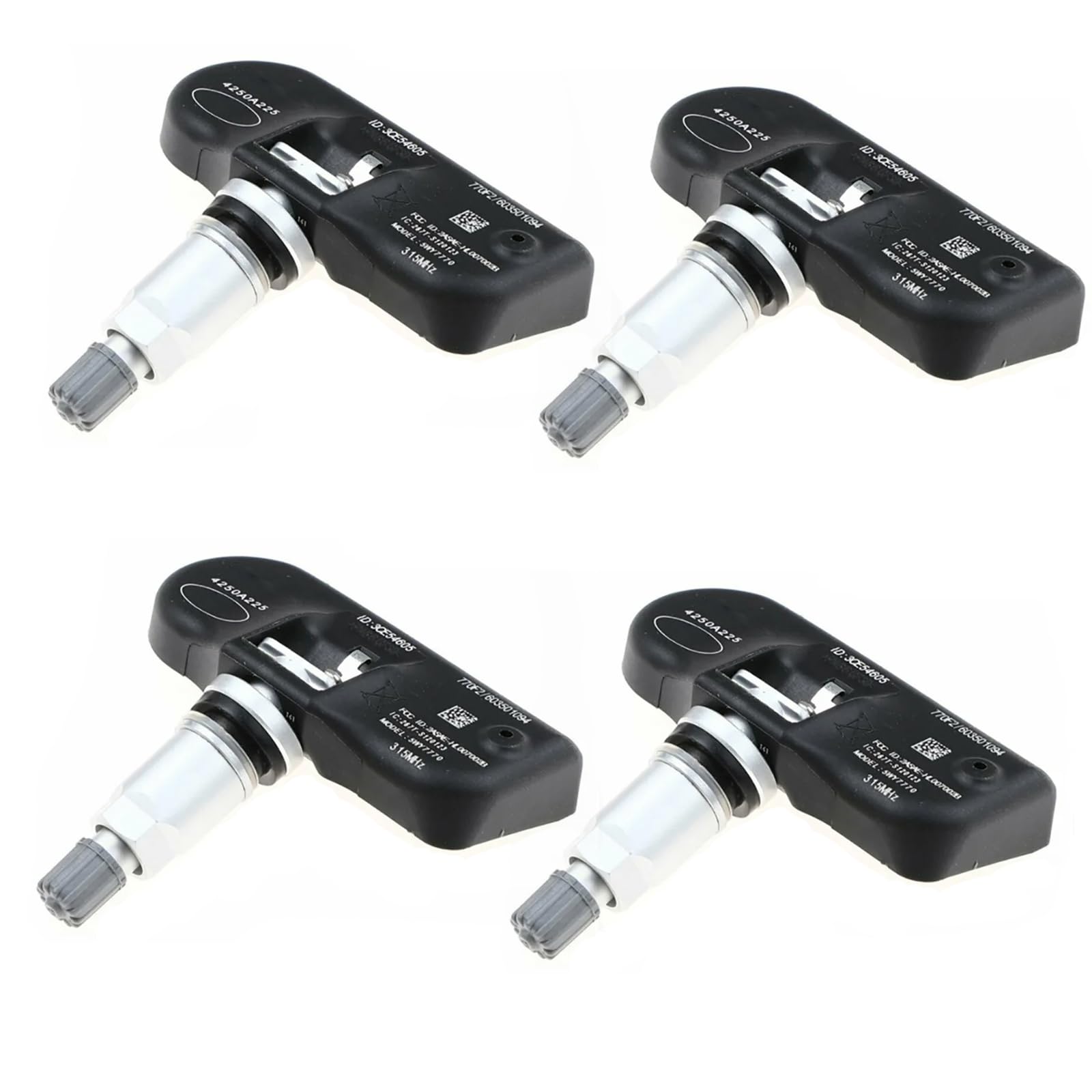 FASTCHE TPMS Sensor, 315MHz Tire Pressure Monitor System for Mitsubishi Lancer 2006/01-2010/12 & for Mitsubishi Outlander 2006/01-2020/12 Replaces#