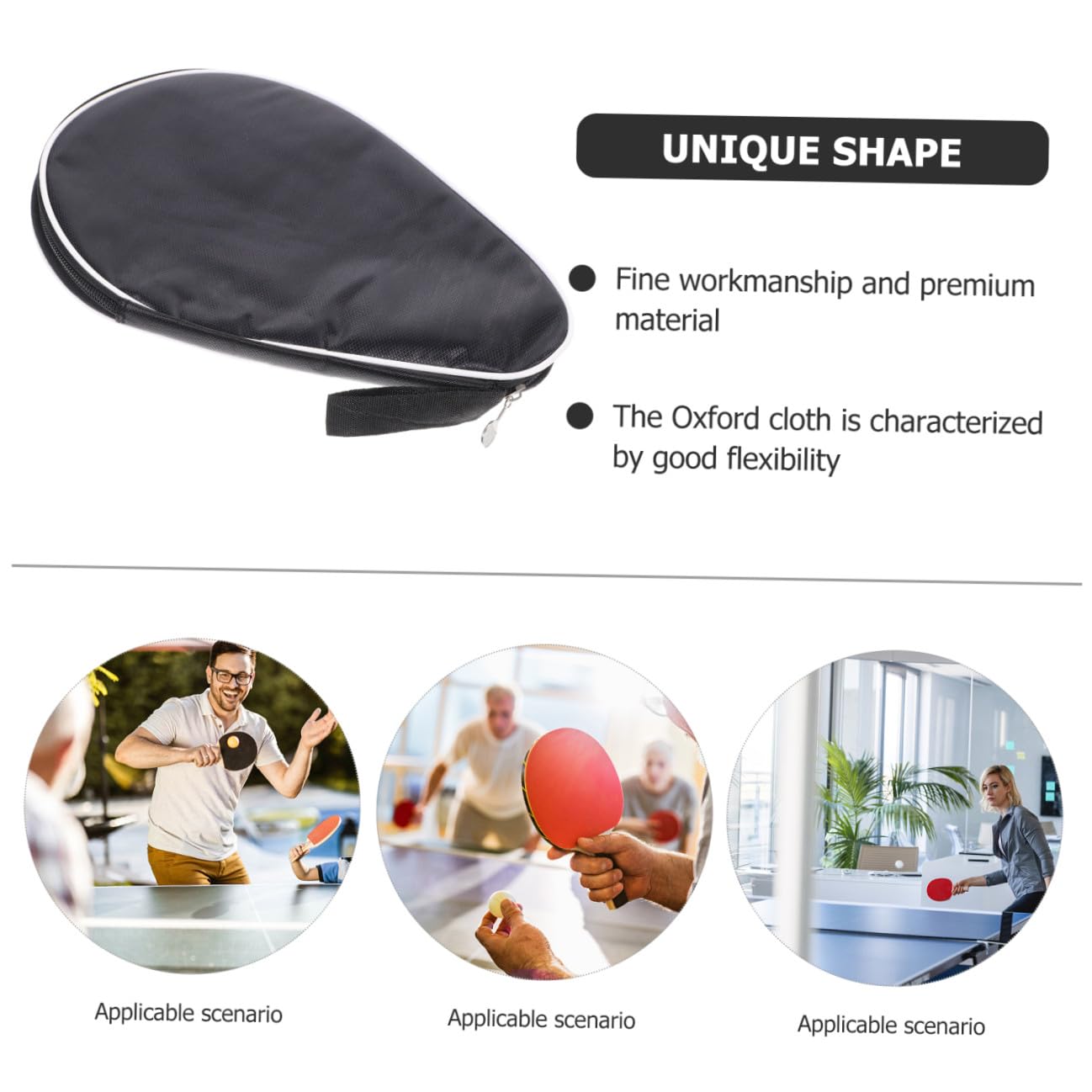 Kisangel Borsa Da Pong Racchetta Racchetta Custodia Per Racchetta Da Pong Custodia Portatile Per Pong Organizer Riutilizzabile Borsa Pratica Per Organizzare Lo Sport