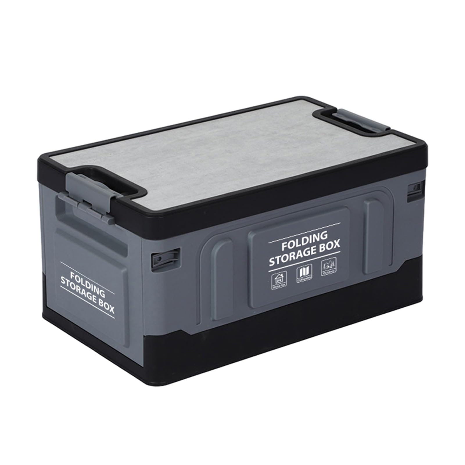 Caja de Maletero Plegable, Organizador de Maletero de Coche - Caja de Almacenamiento Impermeable de 60 L, Plegable | Estuche de Almacenamiento automotriz para Viajes por Carretera