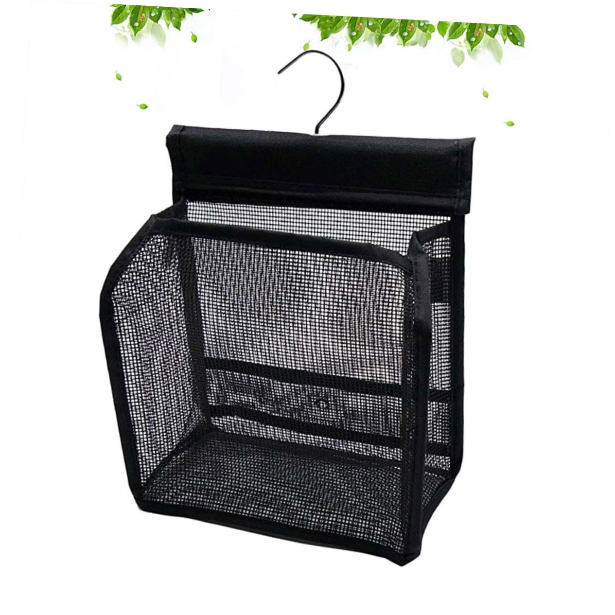 VALICLUD Set 3 Pezzi Borsa Portaoggetti Doccia Nero in Pvc, Organizer da Appendere Versatile per Accessori Bagno, per Viaggio e Uso in Bagno