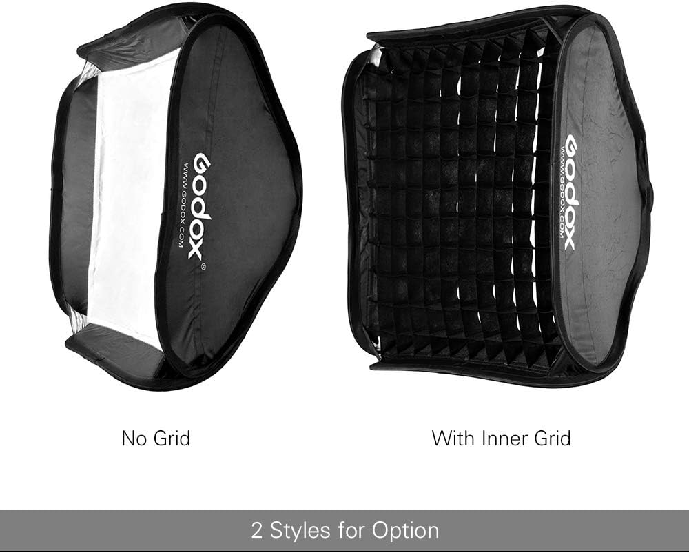 Best Deal 🛒 Godox 60 60cm/24 24inch Flash Softbox Diffuser with Godox S2-Type Bracket Bowens Mount Carry Bag for Flash Speedlite Compatible with Godox AD200Pro/V1 series/TT350 series/V860Ⅱ series/AD400Pro Review Product Godox 60 60cm/24 24inch Flash Softbox Diffuser with Godox S2-Type Bracket Bowens Mount Carry Bag for Flash Speedlite Compatible with Godox AD200Pro/V1 series/TT350 series/V860Ⅱ series/AD400Pro
