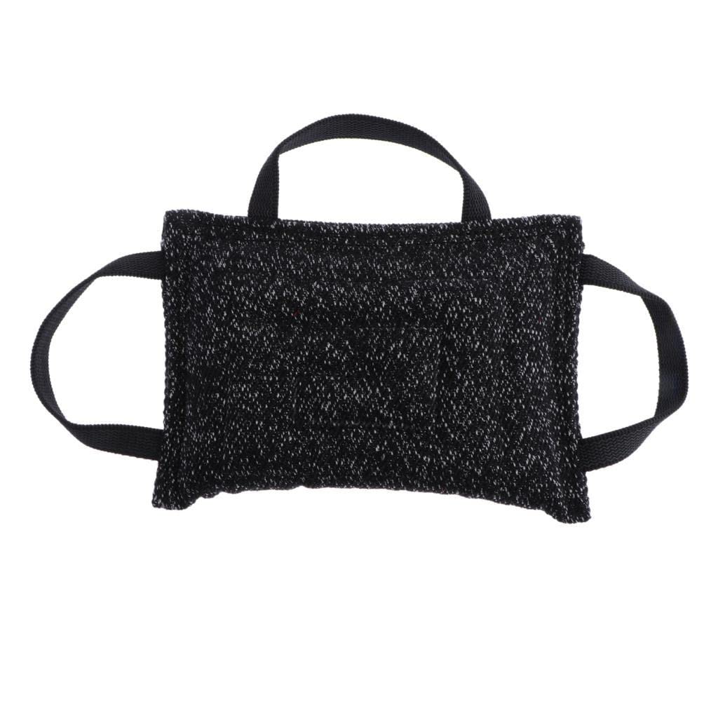 Dog Training Bite Tug para Cachorros Almohada Mordedora de Entrenamiento Juguete Interactivo con Asas Accesorio Resistente Adecuado para