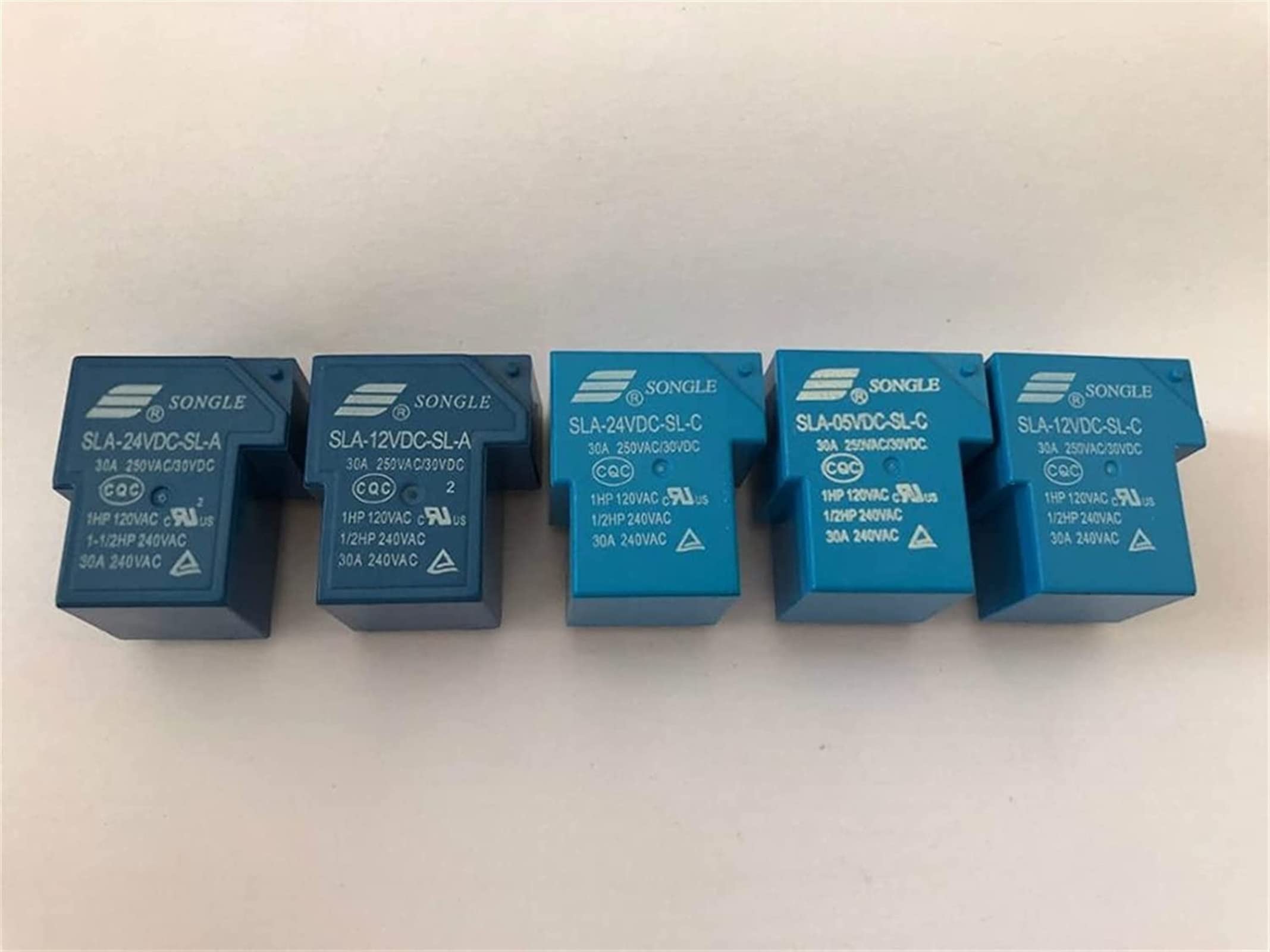 GJZIFGFWQ Relay Power SLA SLA-05 09 12V 24VDC 48VDC-SL-A -C 4pin /5pin /6pin 30A(SLA-24VDC-SL-C 6PIN)