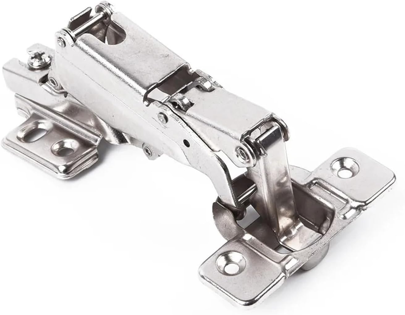 1 Pcs Hinge with Matching Screws 165 Degree Large Angle Hinge Sliding Base Large Opening Angle Cabinet Door Special Hinge