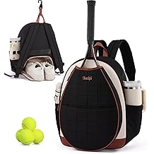 Sucipi Tennis Bags for Women, Quilted Tennis Racket Bag Backpack for Tennis Racquet, Pickleball Paddles, Badminton