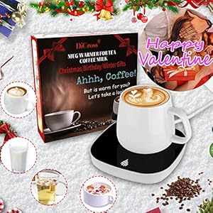 Coffee Mug Warmer for Desk with Auto Shut Off, Coffee Cup Warmer for Desk Office Home-Birthday Coffee Gifts