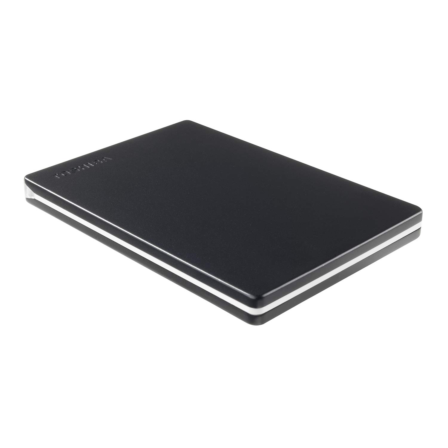 Toshiba Canvio Slim HDTD310XK3DA - Hard disk esterno portatile USB 3.0, 1 TB, colore: Nero