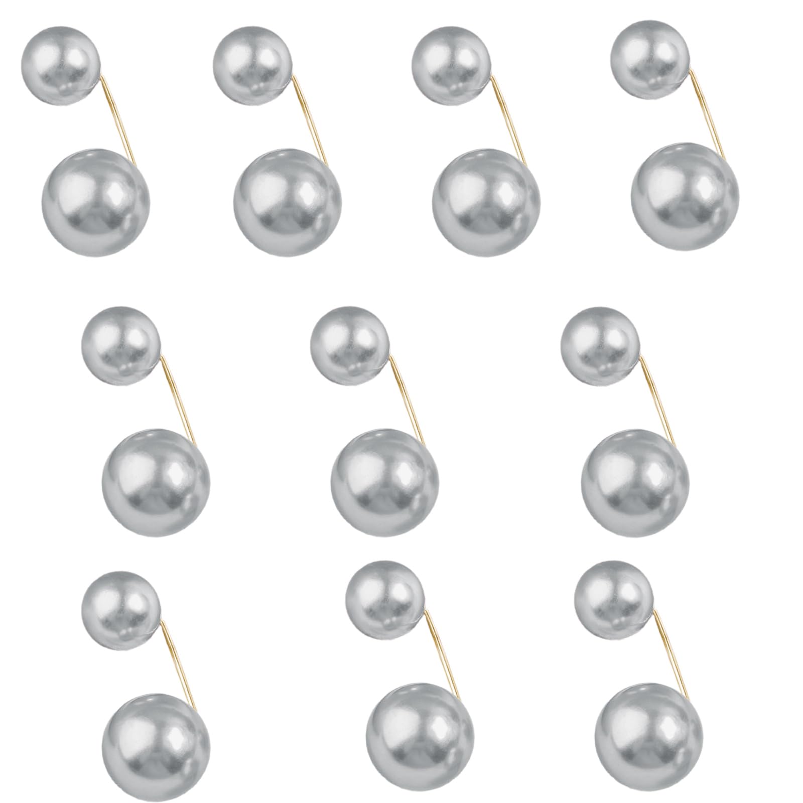 Tsophreniq Artificial Pearls Waist Tighteners for Jeans Trousers to Make Tighter Pants Waistband Adjusters Pants Shortener Clip Trouser Tightener