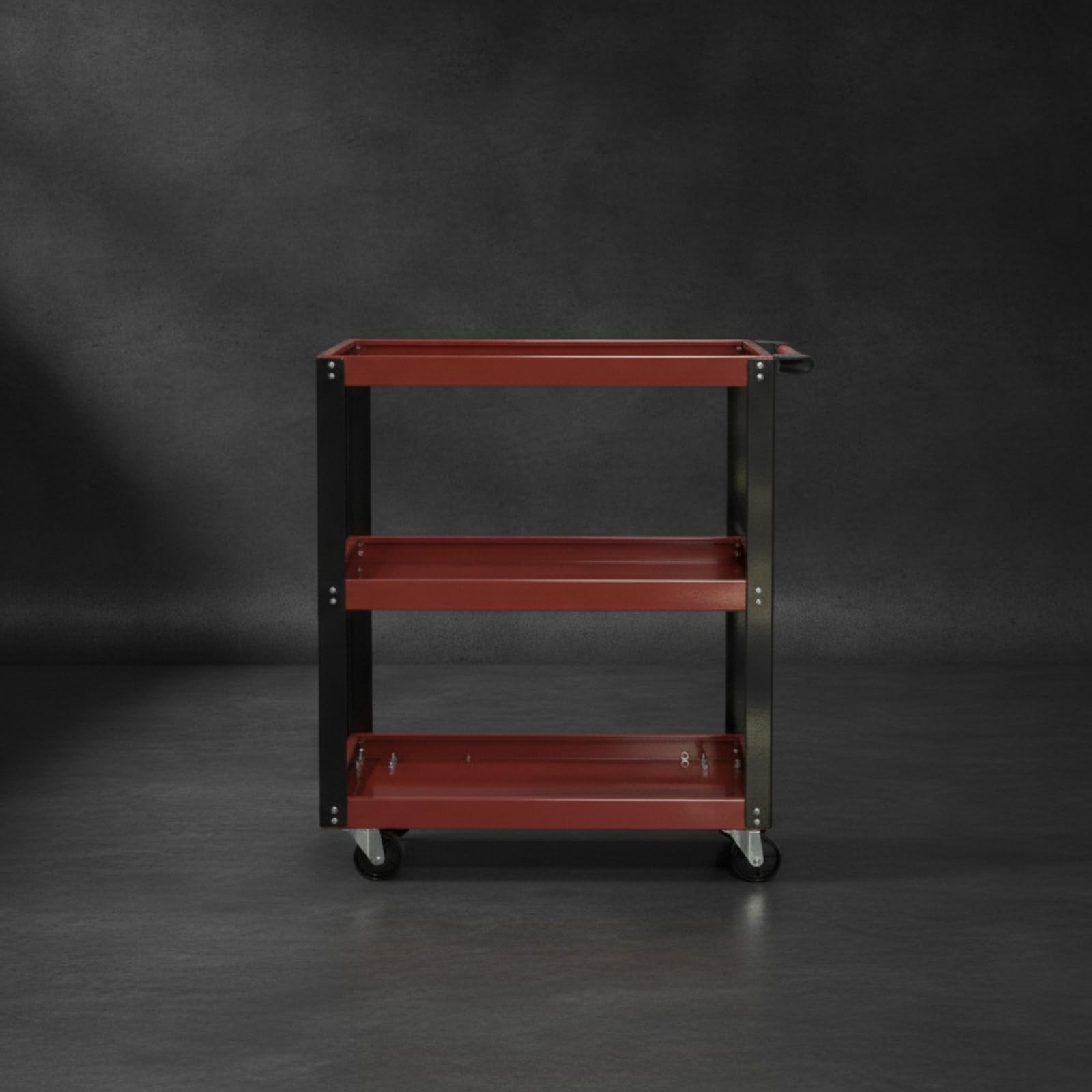 predolo Carrello Portautensili con Ruote Robusto Carrello Porta Attrezzi a Ripiani Stabile per Artigiani, Hobbisti