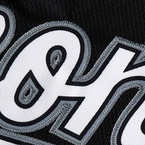 Tocament 90S Outfit For Men And Women,Barons #45 Unisex Hip Hop Clothes,Baseball Jersey Shirts For Party Baseball Gift Black 3Xl #TOP2