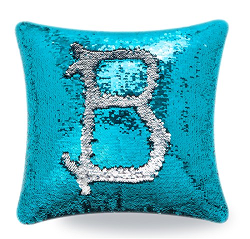 BOOBEI Two Colors Reversible Sequins Mermaid Pillow Cases 1616