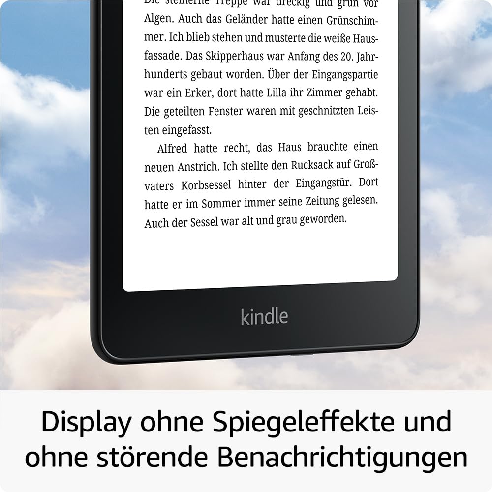 Der neue Amazon Kindle Paperwhite Signature Edition 32GB: Unser schnellster Kindle, automatische Frontlicht-Anpassung, kabelloses Laden, wochenlange Akkulaufzeit, jadegrün metallic, Kindle Unlimited