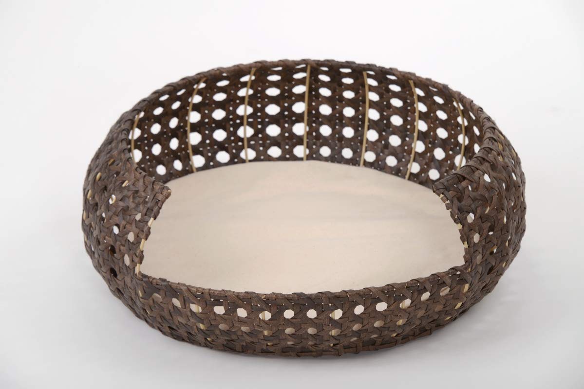 Lycce Katzenkorb Annabella mit weichem Katzenbett Polyrattan Größe 2