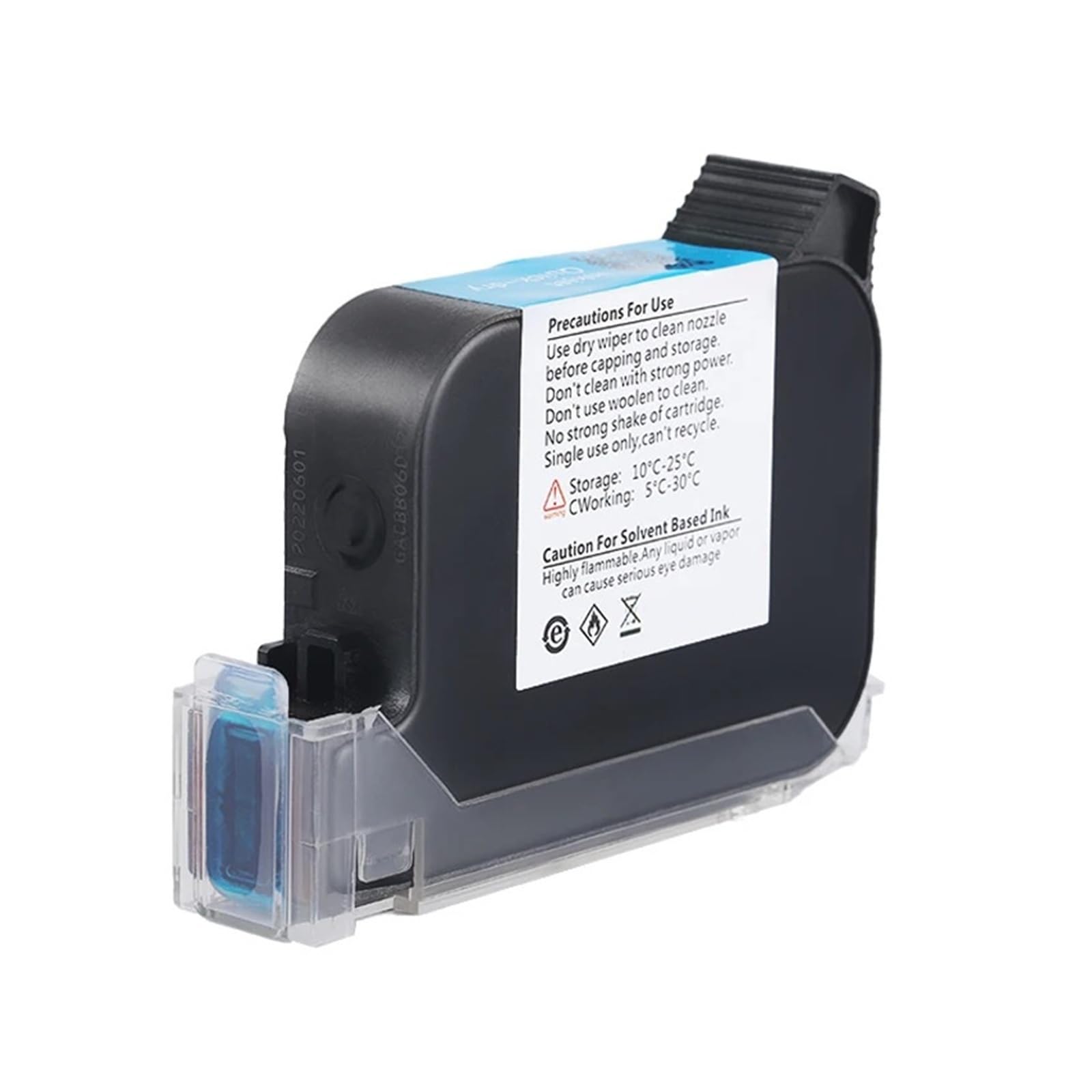 Generico Cartuccia d'inchiostro for stampante portatile 42ML 12,7 mm