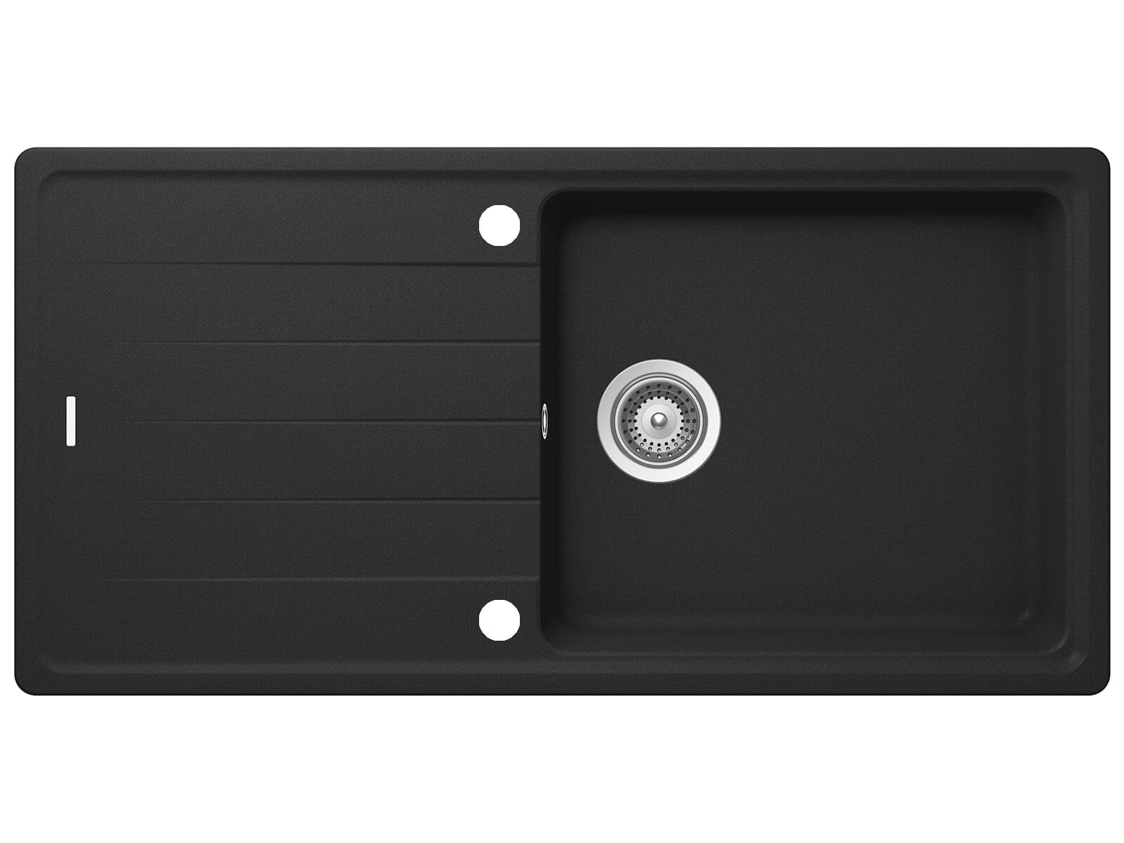 Schock Superb D-100L A Granitspüle, Onyx | SUPD100LAGON