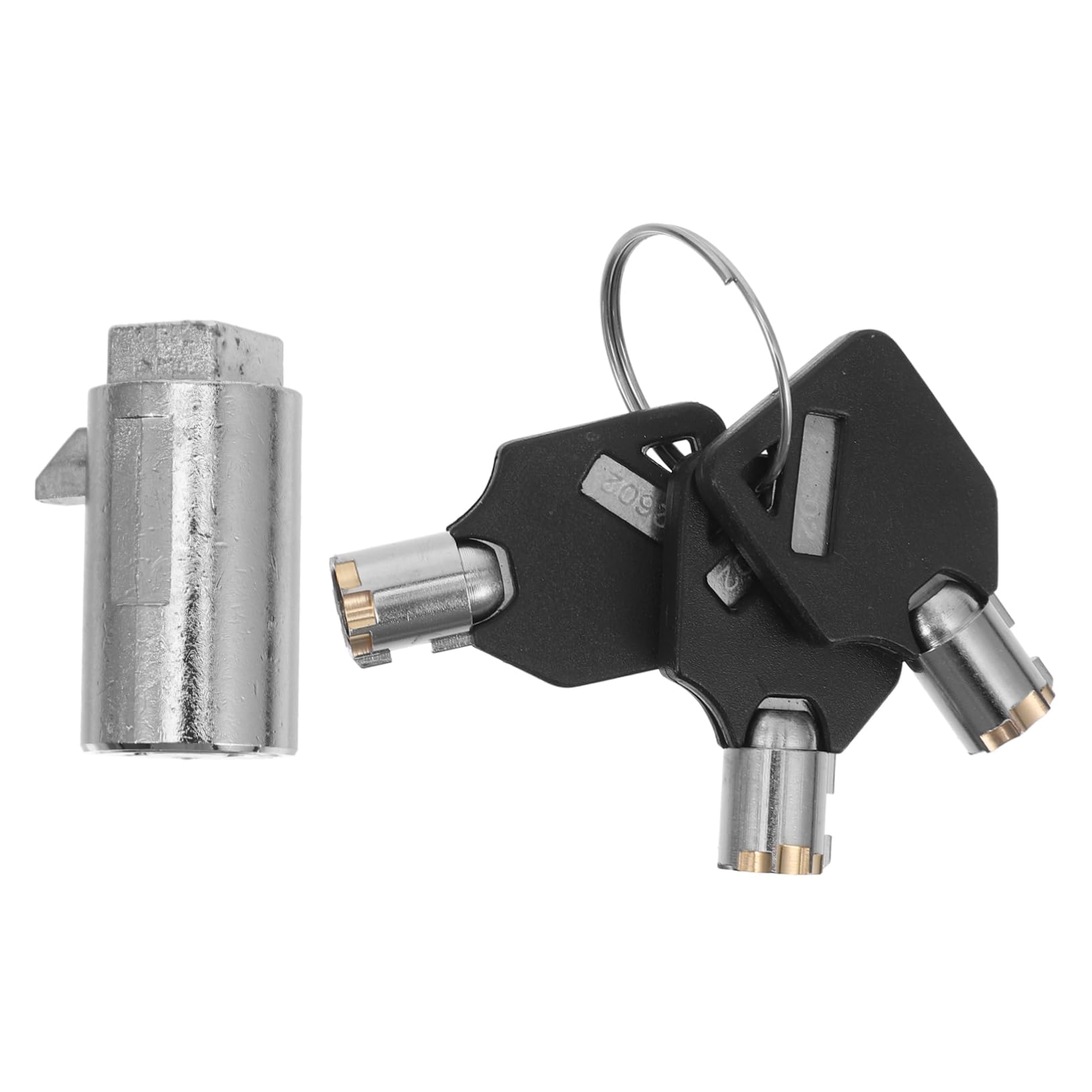 OSOLADY Replacement Lock for Vending Machines Snack Machine Locks Keys Easy Install Lock Core