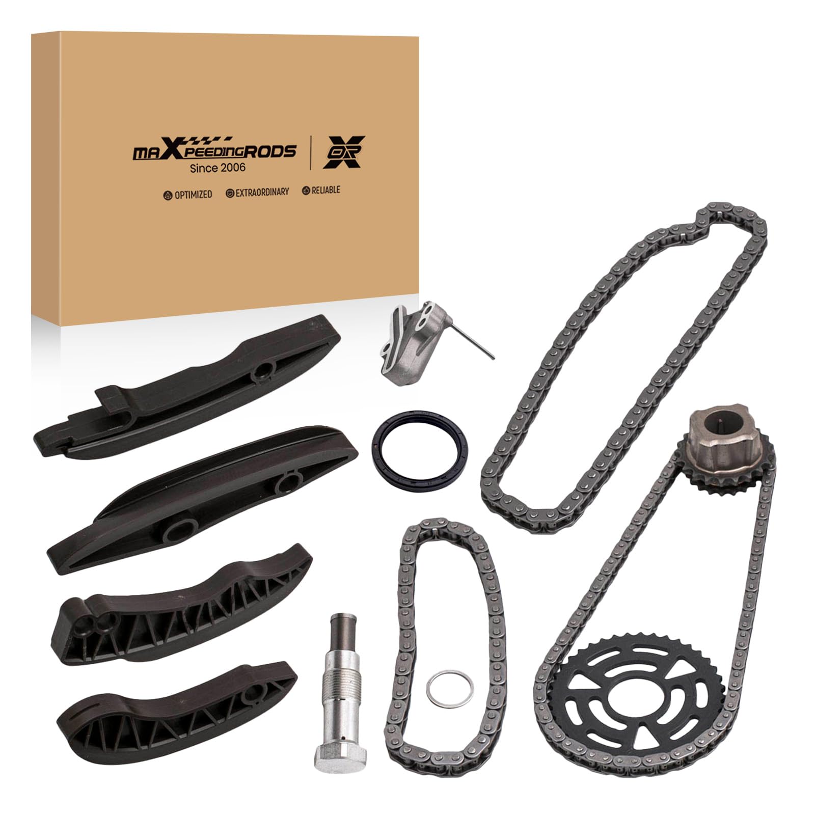 maXpeedingrods Chaîne de distribution pour BMW Alpina Mini O N47 D20 X1 X3 X5 N47 11318510014 13527797905 11317797901