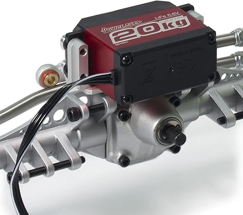 Miniatura 6 de RXZIXYL Soporte servo de aleación de aluminio para Axial Capra 110 RC Crawler UTB10 Vanquish F9 SCX10 III Portal Axle SOA 4WD Tramposos