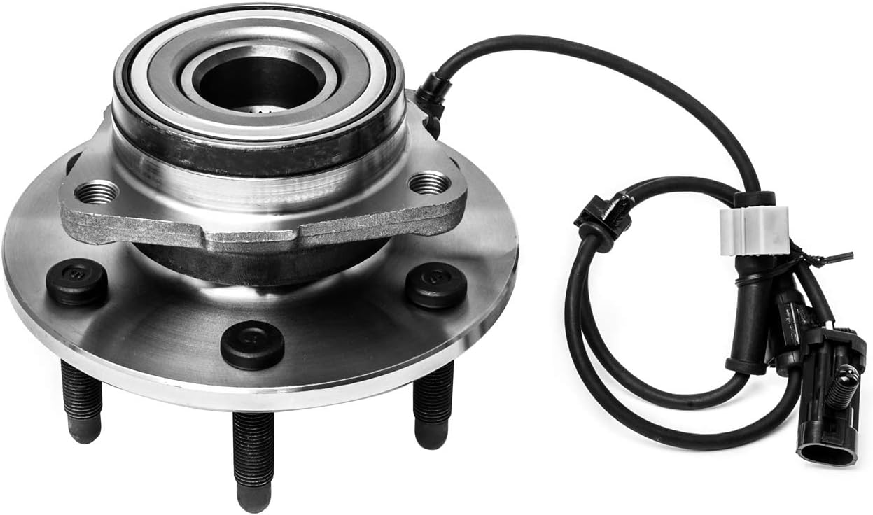 TUCAREST 515036 (For 4WD) Front Wheel Bearing and Hub Assembly Fit For Chevy Silverado, Tahoe, Avalanche, Suburban, Express 1500, G-MC Sierra, Yukon, Savana, Ca-dillac Escalade [4x4 AWD 6 Lug w/ABS]