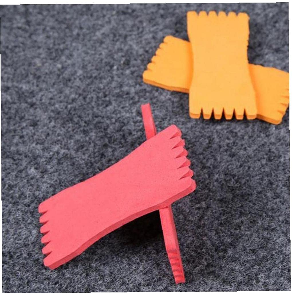Spugna della Gomma Piuma Avvolto Filo Pesca Winding Consiglio Pesca con Lenza Spool Consiglio Lenza Accessori Lenze, 10pcs