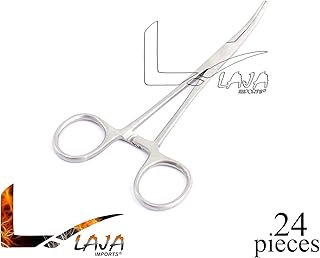 LAJA IMPORTS SET OF 24 PEAN HEMOSTAT FORCEPS 5.5
