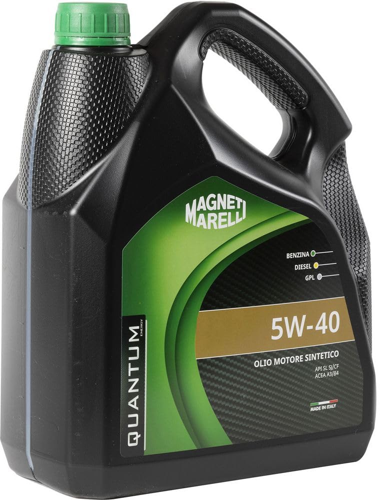 Quantum Energy Magneti Marelli Lubrificante auto sintetico olio motore 5W-40 4lt