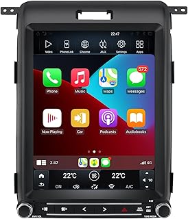 Android 12.1 Inch Car Stereo Radio for Ford F150 2013 2014, Carplay Android Auto Head Unit Multimedia Player Built-in DSP Bluetooth WiFi SWC MirrorLink