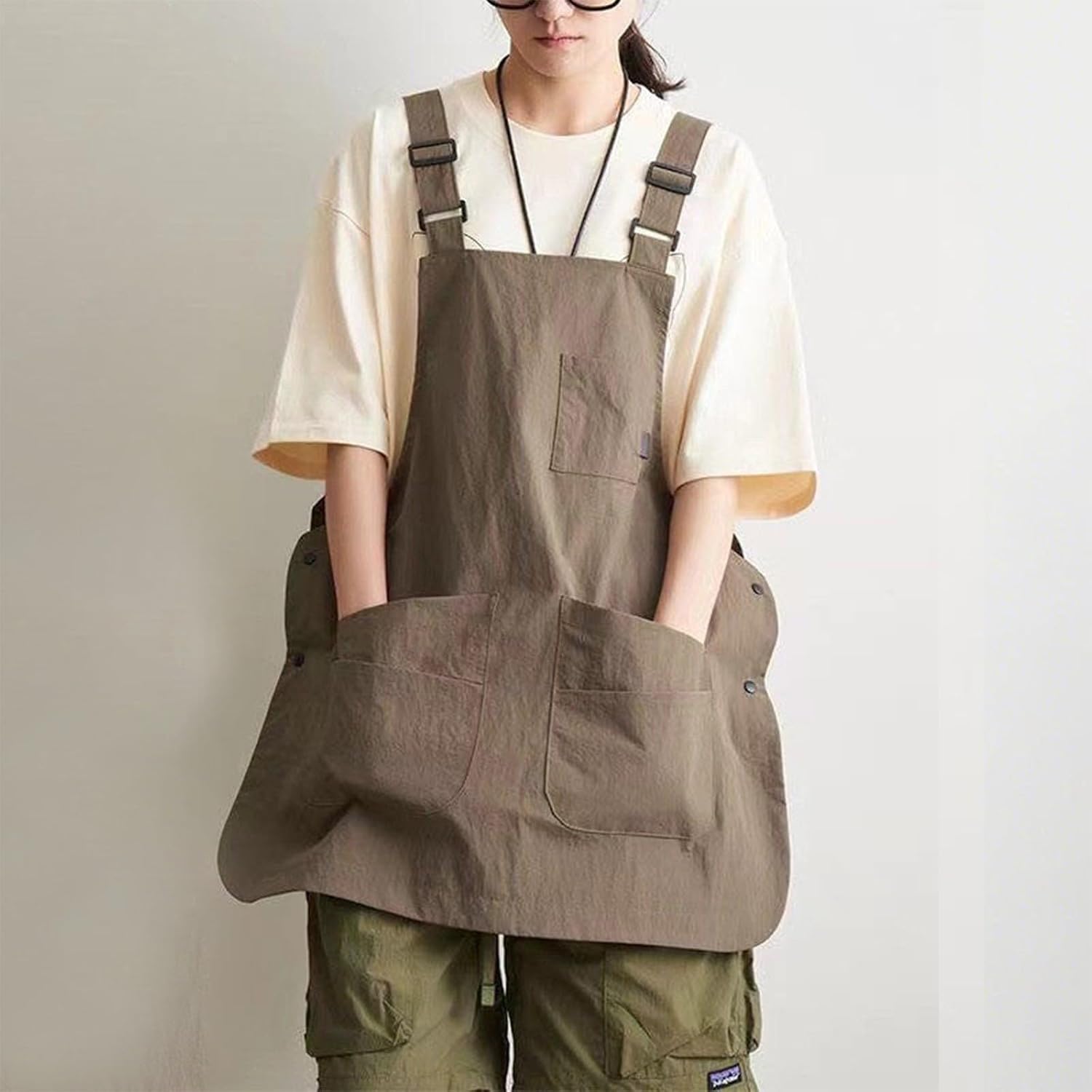 Baking Apron Water, Comfortable Easy for Chefs Baristas and Kitchen Work Pet Grooming Apron