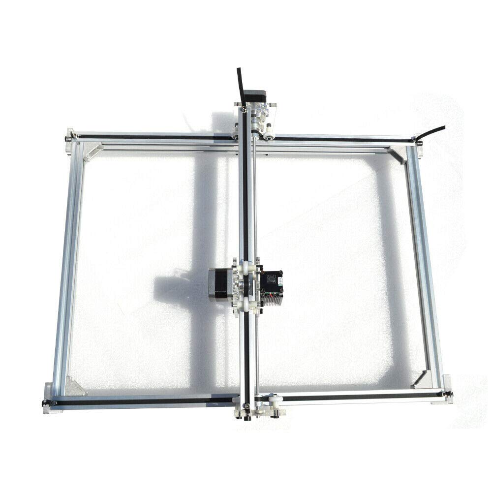 Machine à graver bois 500 mW CNC Laser Machine DIY Gravure laser Routeur Graveur 40 x 50 cm Appareil de gravure de bureau pour bois, métal, verre, acrylique