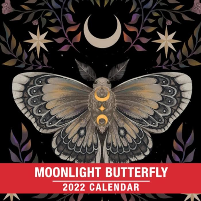 Buy Moonlight Butterfly 2022 Lunar Calendar Illustrated Zodiac Arts