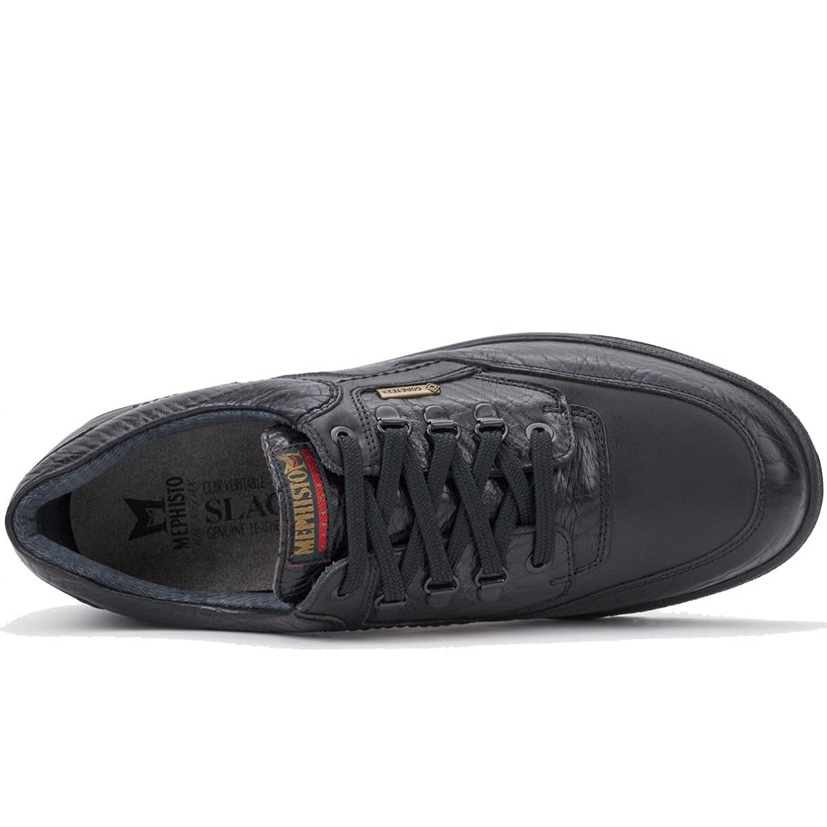 Mephisto Barracuda MT Mephi-Tex Mamouth 714 / Sup-Hydro 384 (cuir lisse) Noir Largeur G