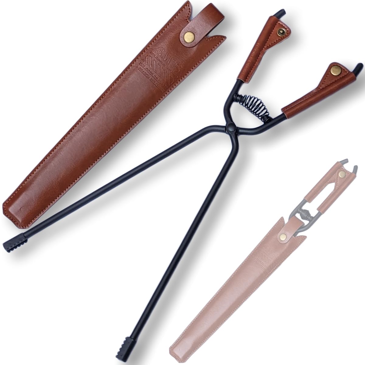 鹿の角　薪バサミ　トング ad6c18f555390898d4406607cd9056