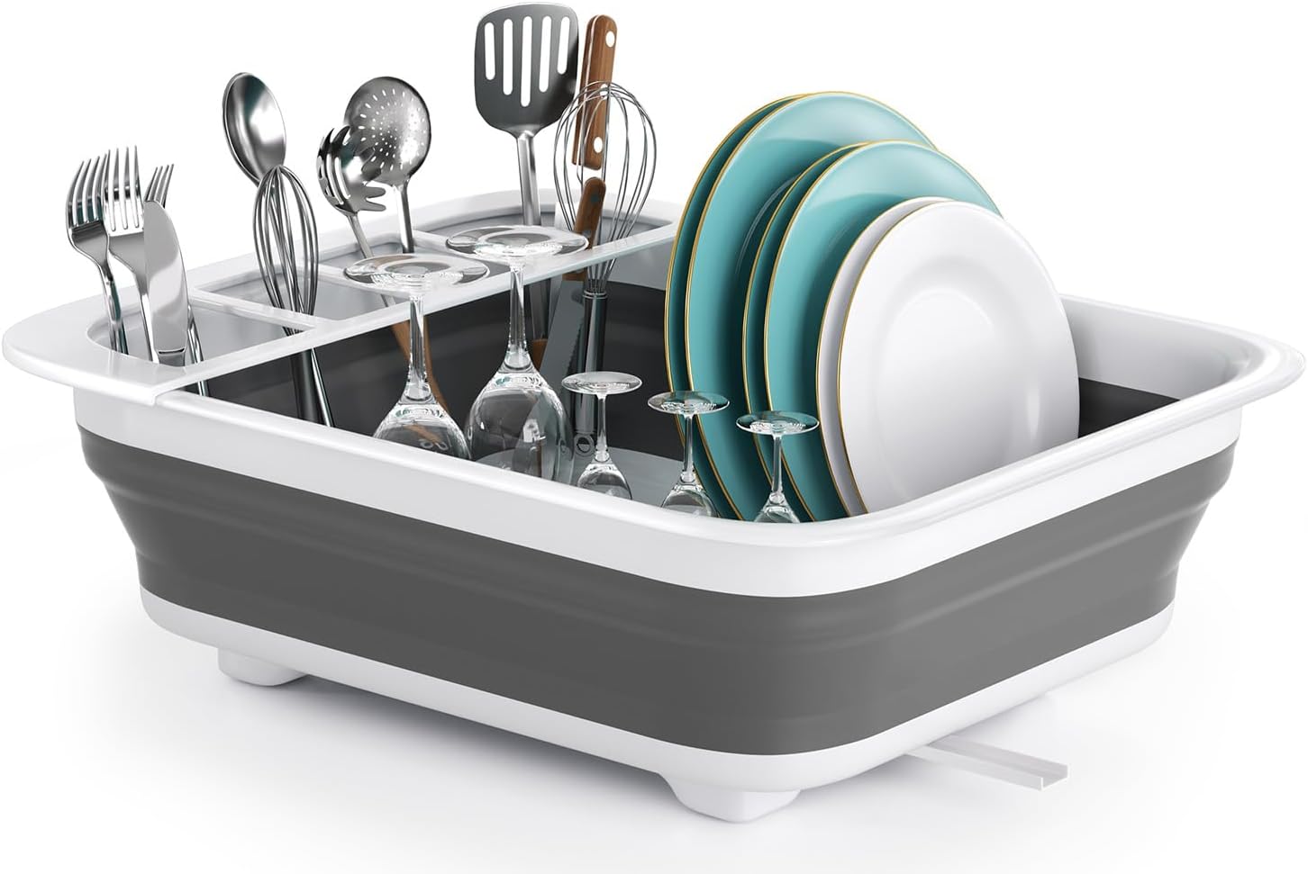 Dish Drying Rack Collapsible Dish Rack,Foldable Portable