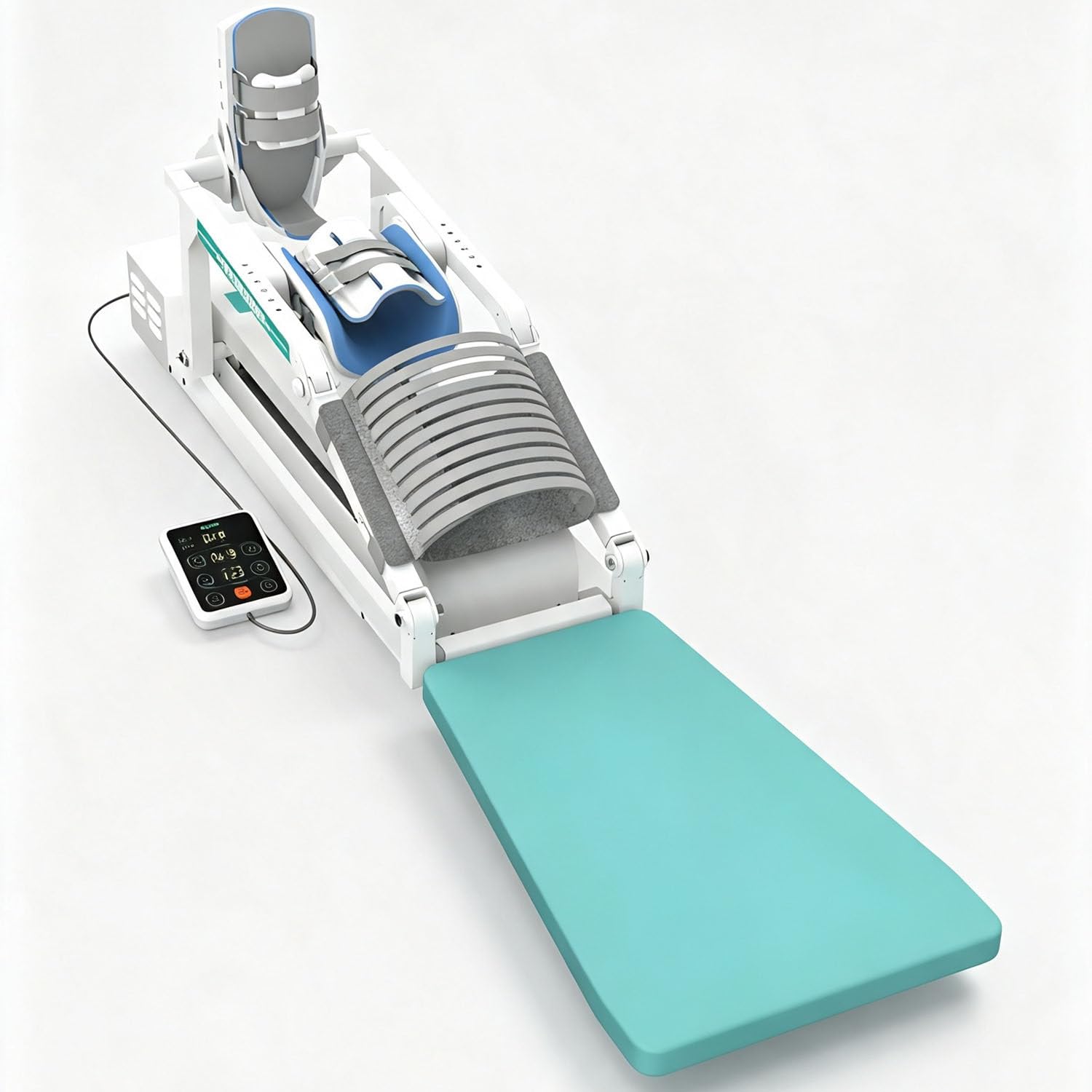 Máquina CPM motorizada para Rodilla 0–140°, 3 velocidades, Control Remoto Digital, Motor silencioso, Equipo de rehabilitación para el hogar