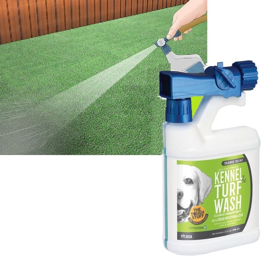 All Purpose Cleaner Concentrate Neutralizes Odor Dog Kennel and Turf Wash (1 Gallon Refill)