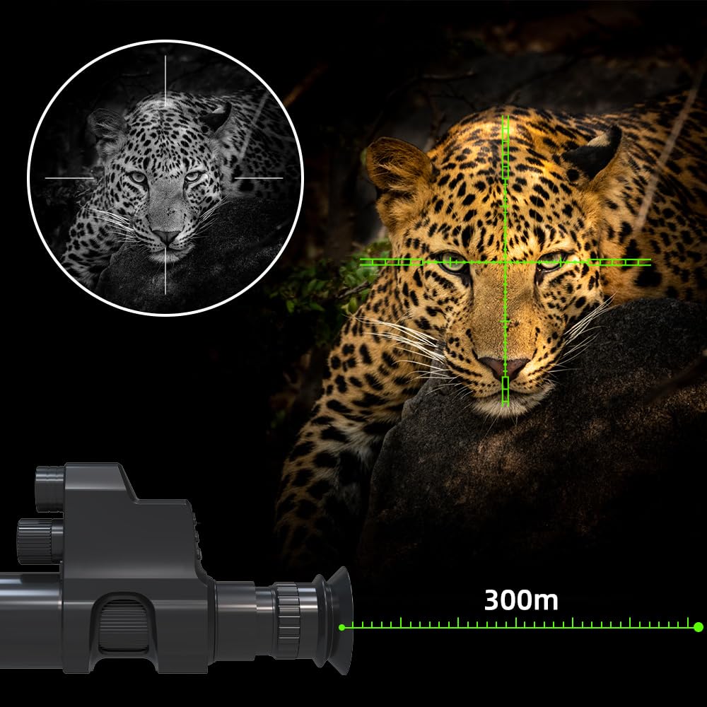 Monokular cyfrowy 1080P z latarką na podczerwień 940 nm do obserwacji dzikiej przyrody o niskiej widoczności w nocy