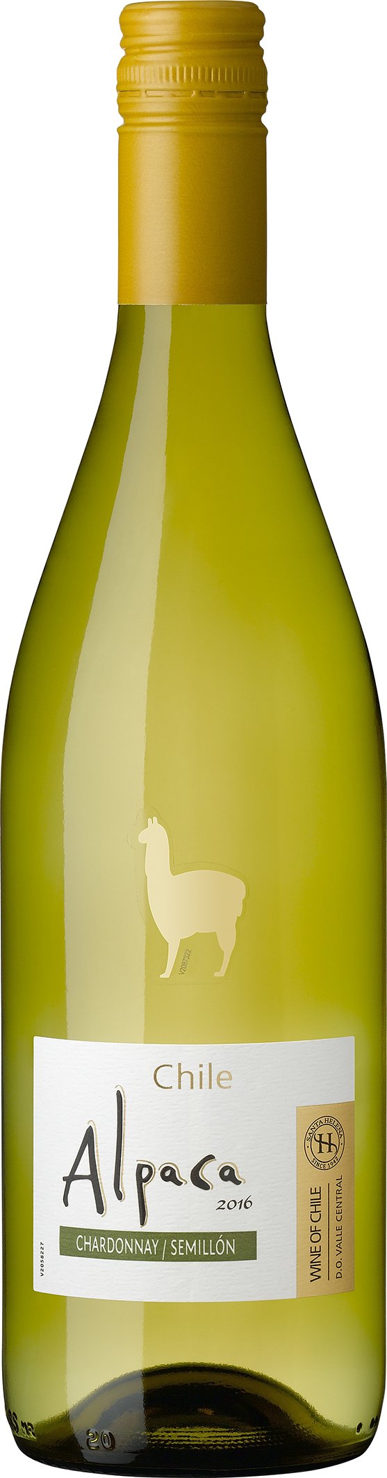 SANTA HELENA Alpaca(サンタ・ヘレナ・アルパカ) ワイン750ml×12本 アルパカ シャルドネ・セミヨン 【白ワイン 辛口 チリ 】【輸入スティルワイン売上No.1】