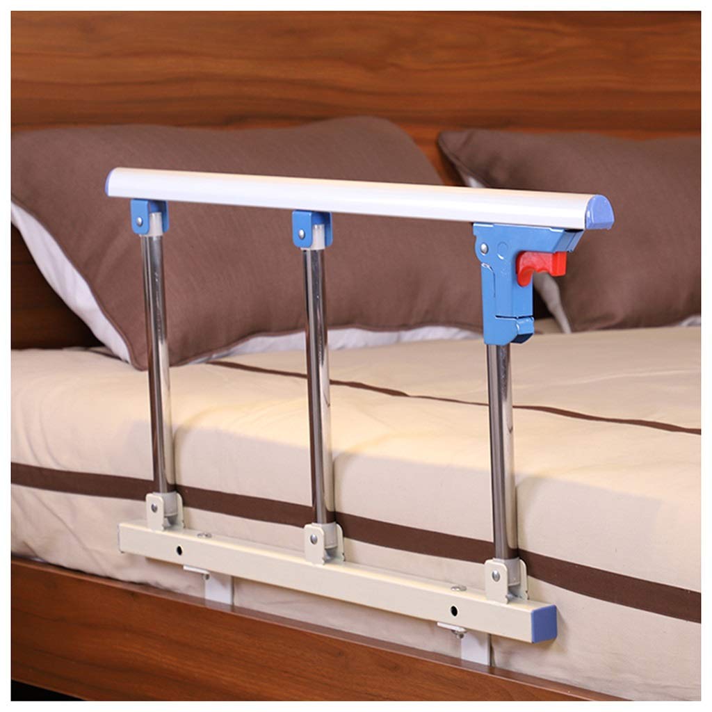 Barandilla de Cama Plegable de Seguridad Lateral para Ancianos, Adultos, asa de Asistencia, barandilla de Cama para discapacitados, Hospital, Agarre de Acero Inoxidable, Dispositivo de asist