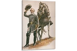 SUOAK: Robert E. Lee Military Commander Canvas Wall Art