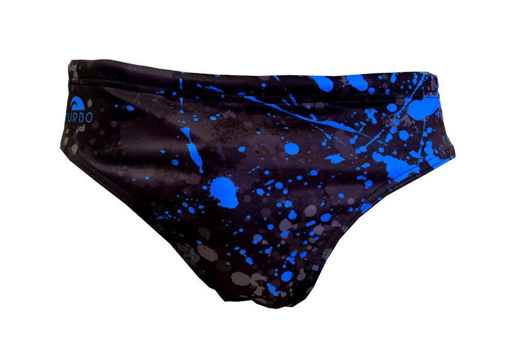 Turbo di Bagno per Uomo New Folk – Pantaloni di Nuoto per Triathlon Potenza Sport Sport la Nuoto Nero/Blu, Nero