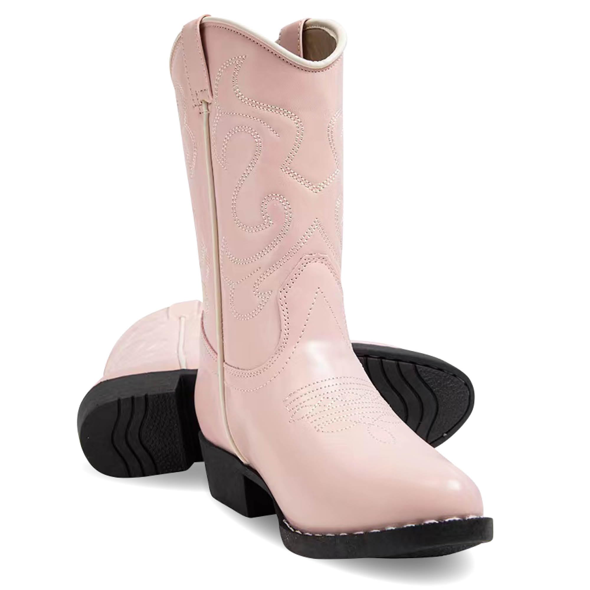 Premium Kids Cowboy Boots - Comfort Fit Toddler Cowboy Boots - Boys and Girls Cowboy Boots Durable & Stylish Western Wear for Young Riders